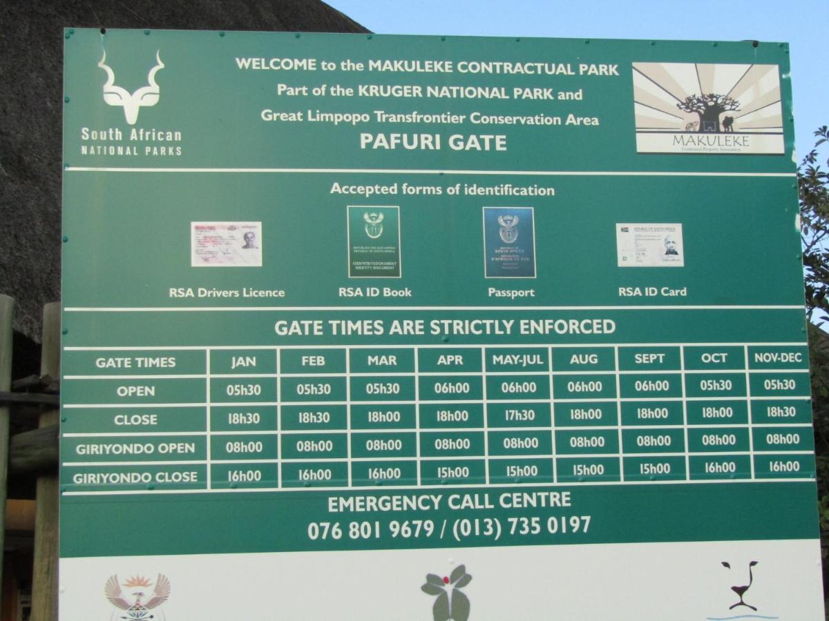 Pafuri Gate Guesthouse Mabalingwe Game Reserve Exterior photo